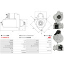 Startmotor JCB G17QX-5