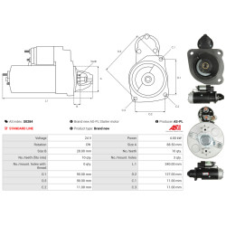 Startmotor Hanomag 22C_1