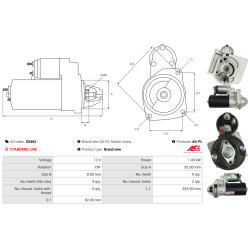 Startmotor Toyota LEXCEN Estate (VR)_1