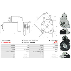 Startmotor MERCEDES-BENZ GLK-CLASS (X204)_1