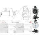 Startmotor WEATHERILL S3/3_1