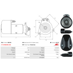 Startmotor Hanomag K8_1