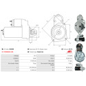 Startmotor Piaggio PORTER Van_1