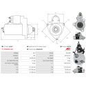 Startmotor Mack DM_1