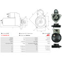 Startmotor Terex 555_1