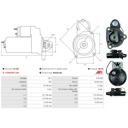 Startmotor International 433B_1