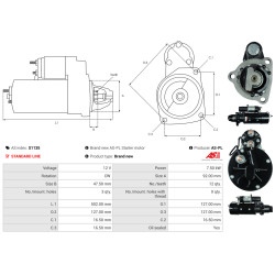 Startmotor International 2674_1