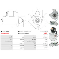 Startmotor International 3900_1