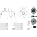 Startmotor Austin METRO I Fastback (XF)_1