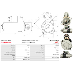 Startmotor KIA K2500 Platform/Chassis (SD)_1