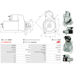 Startmotor Cadillac CTS_1