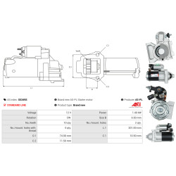 Startmotor Cadillac Escalade ESV_1