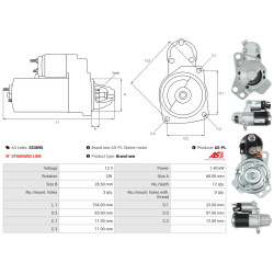 Startmotor Cadillac XTS (1P5)_1