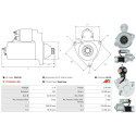 Startmotor Mitsubishi FD30_1