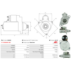 Startmotor SUBARU BRZ (ZC6)_1