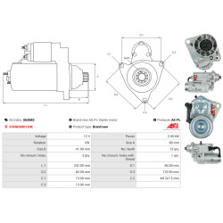 Startmotor KIA Ceres_1