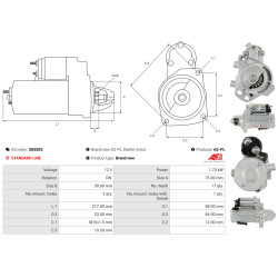 Startmotor Cadillac ATS_1
