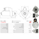 Startmotor VALMET 8150_1