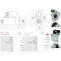 Startmotor Doosan Kraan_1