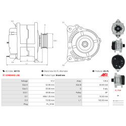 Generator Vauxhall Cavalier MK_1