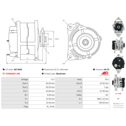 Generator Vauxhall CORSAVAN Mk I (B) Hatchback Van (S93)_1