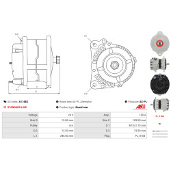 Generator Komatsu 830E-1AC_1
