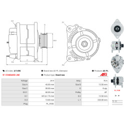 Generator Komatsu PC300HD_1