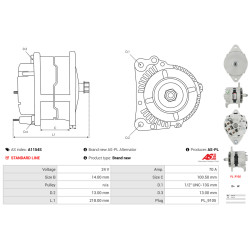 Generator Komatsu PC400HD-6LC_1