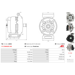 Generator Vauxhall Corsa MK III_1