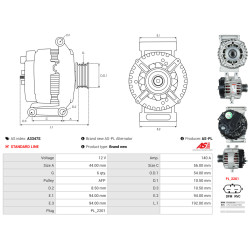 Generator Vauxhall Astra_1