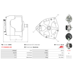 Generator Vauxhall Astra MK V_1