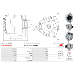 Generator Ferrari F355 Spider_1