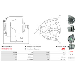 Generator Lombardini LDAL 672_1