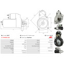 Startmotor Ruggerini RD200-3